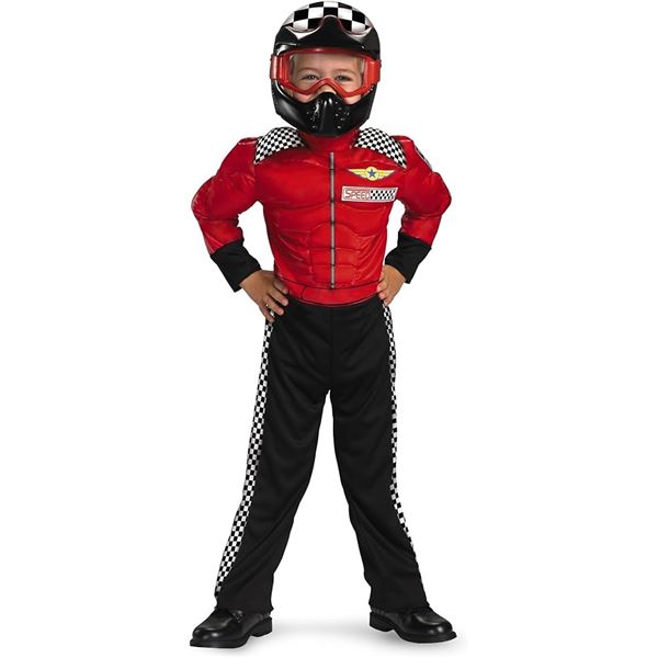 NEW DISGUISE TURBO RACER TODDLER COSTUME SMALL