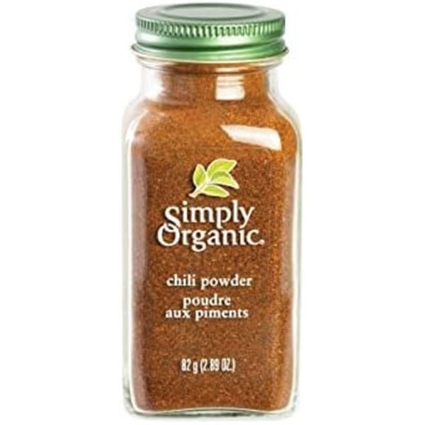 NEW 82G SIMPLY ORGANIC CHILI POWDER