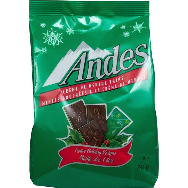 NEW 241G ANDES CREME DE MENTHE THINS