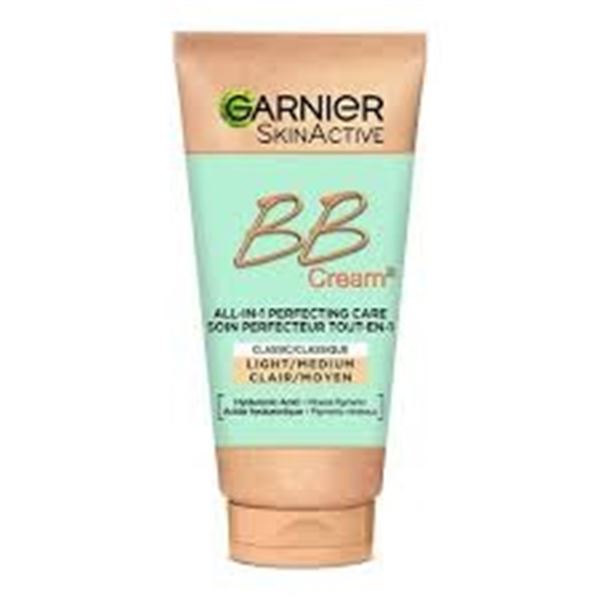 NEW 2 X 50ML GARNIER SKIN ACTIVE BB CREAM ALL-IN-1