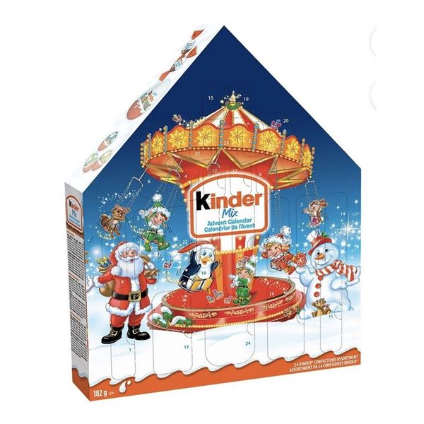 NEW 182G KINDER ADVENT CALENDAR CHRISTMAS
