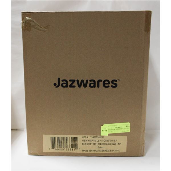 BRAND NEW SQUISHMALLOW 14" BLUE JAY