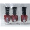 Image 1 : NEW 3 PACK OF SALLY HANSEN MIRACLE GEL NAIL COLOUR