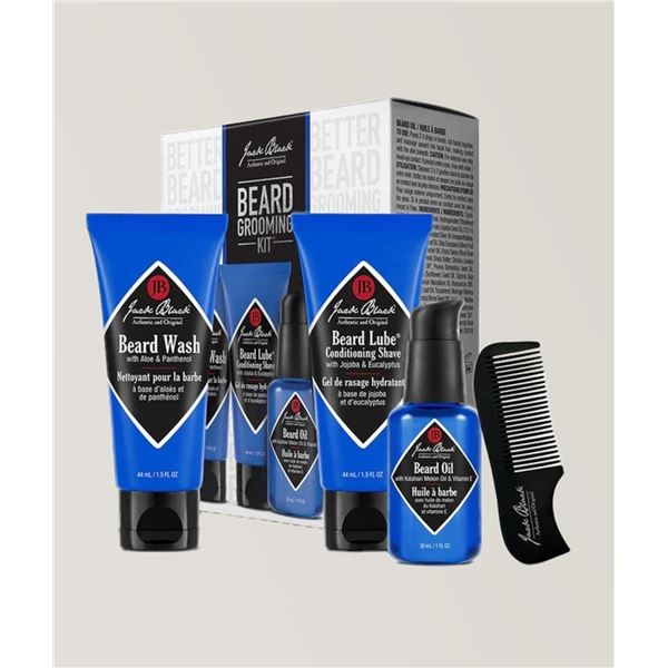 NEW JACK BLACK BEARD GROOMING KIT