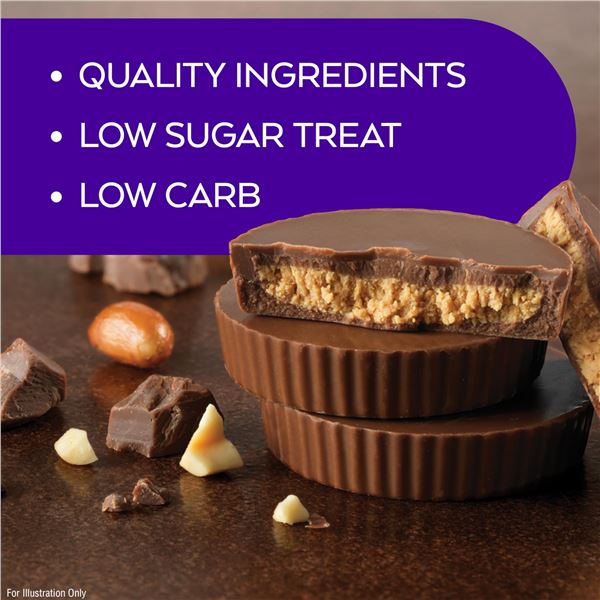 NEW 10 X 17G ATKINS ENDULGE PEANUT BUTTER CUPS