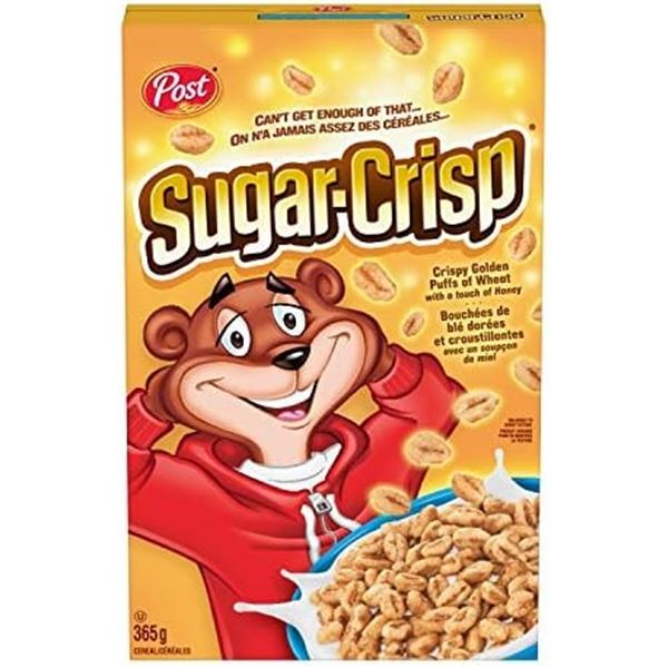 NEW 365G POST SUGAR-CRISP GOLDEN PUFFS