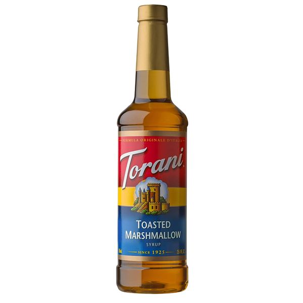 NEW 750ML TORANI TOASTED MARSHMALLOW SYRUP
