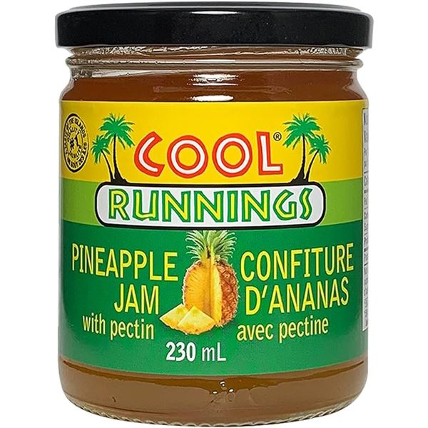 NEW 230ML COOL RUNNINGS PINEAPPLE JAM