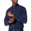 Image 1 : NEW AMAZON ESSENTIALS LARGE BLUE DRESS SHIRT