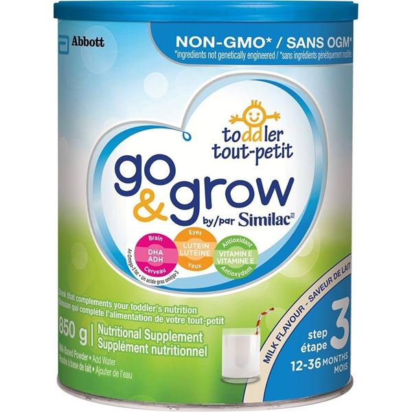 NEW 850G TODDLER GO & GROW ADVANCED FORMULA