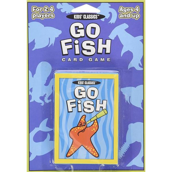 NEW KIDS CLASSICS GO FISH CARD GAME