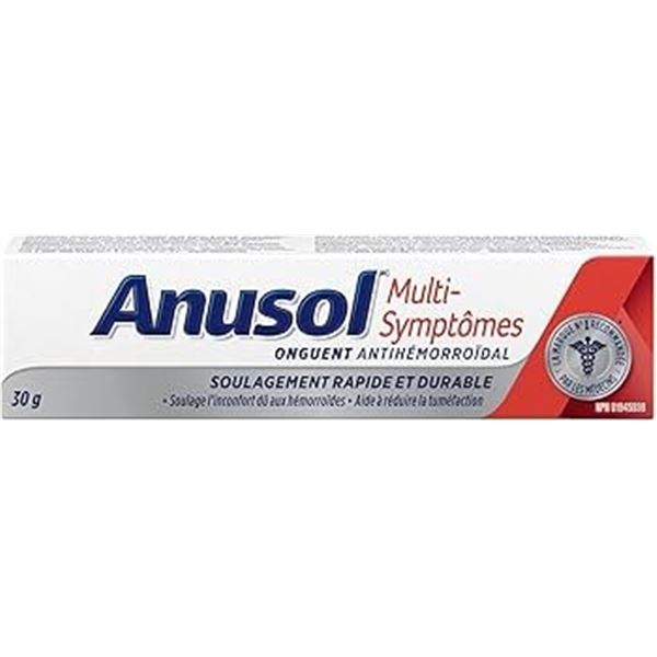 NEW 30G ANUSOL MULTI-SYMPTOM OINTMENT