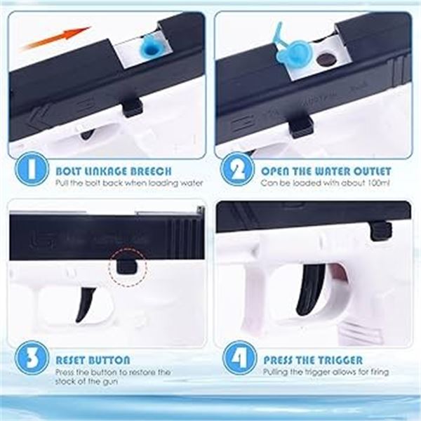 NEW WATER GUN FOR KIDS LINKAGE RETURN LOADING