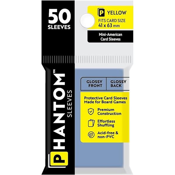 NEW 50 SLEEVES PHANTOM 41 X 63MM