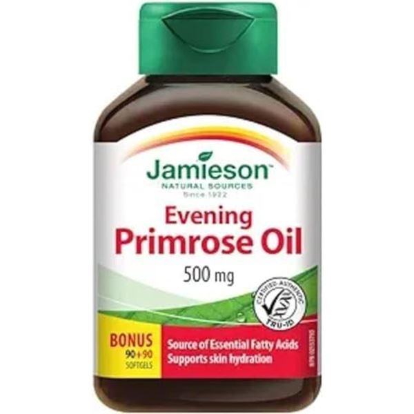 NEW 90 + 90 JAMIESON EVENING PRIMROSE OIL 500MG