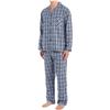 Image 1 : NEW HANES LARGE SLEEPWEAR BLUE PLAID SET