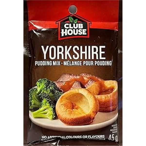NEW 12 X 45G YORKSHIRE PUDDING MIX