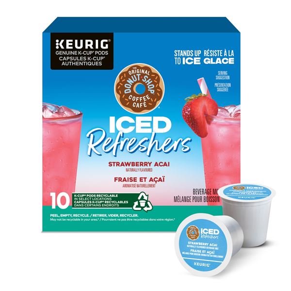 NEW 115G ORIGINAL DONUT SHOP ICED STRAWBERRY ACAI