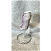 Image 2 : 5" AMETHYST CLUSTER ON STAND