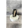 Image 2 : 2 BLACK TOURMALINE ROUGH & CLEAR QUARTZ ROUGH