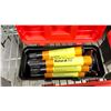 Image 3 : 4 MINI TOOLBOXES WITH CONTENTS, TAPE &  MORE