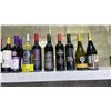 Image 2 : SHELF OF ASSORTED BOTTLES OF WINE
