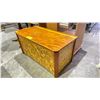 Image 3 : PLYWOOD TRUNK WITH ASSORTED CONTENTS