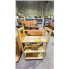 Image 2 : 3 TIER WOOD SHELVING UNIT