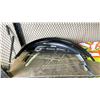 Image 3 : SHELF OF ASSORTED ITEMS INCLUDING; RV AWNING SHADE KIT, BIKE FENDER SETS, REFLECTIVE VEST & MORE