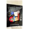 Image 8 : 2 SHELF OF ASSORTED ITEMS, INCLUDING: GORILLA PRODUCTS, PUMP KIT, WHEELS, LOCKS (WITH KEYS) & MORE