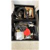 Image 2 : SHELF LOT OF ASSORTED ITEMS INCLUDING CANISTER SHAKER SET, CLAMPS, GORILLA GLUE & MORE