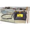 Image 1 : FENDI INAUTHENTIC BLACK/GOLD LEATHER PURSE
