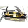 Image 3 : FENDI INAUTHENTIC BLACK/GOLD LEATHER PURSE