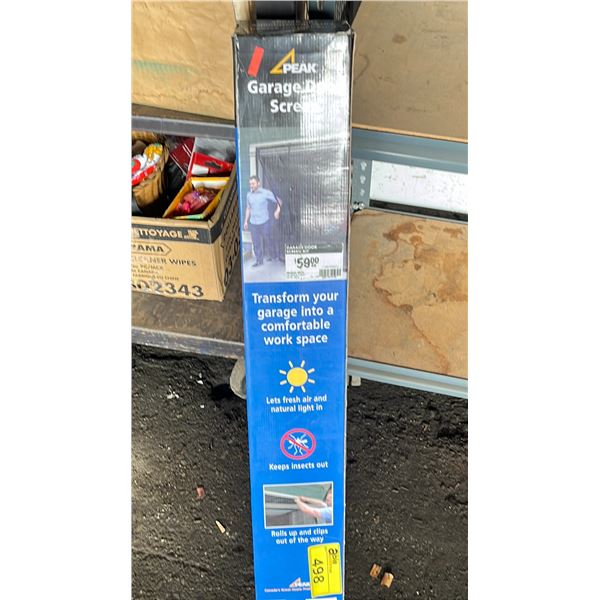 *NEW* PEAK GARAGE DOOR SCREEN MODEL # 4456