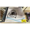 Image 2 : 14" METAL HIGH VELOCITY FLOOR FAN & 19"-40" FULL MOTION WALL MOUNT