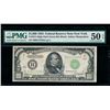 1934 $1000 New York FRN PMG 50EPQ