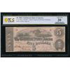 1862 $5 T-53 Confederate PCGS 20