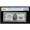 1929 $5 New Kensington PA National PCGS 63PPQ