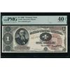 1890 $1 Treasury Note PMG 40EPQ