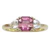 Image 1 : Stunning 0.88 Ct Natural Tourmaline/Sapphire Ring