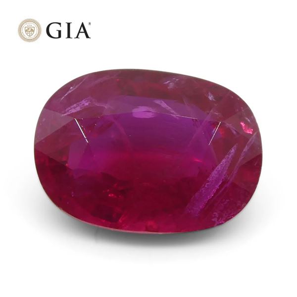 Amazing 2.04 Ct GIA Certified Natural Ruby