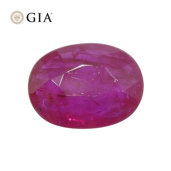 Incredible 2.18 Ct GIA Certified Natural Ruby
