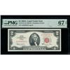 1963A $2 Legal Tender Note PMG 67EPQ