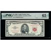 1963 $5 Legal Tender Note PMG 65EPQ
