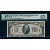 1934A $10 Hawaii FRN PMG 65EPQ