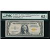 1935A $1 N Africa Silver Certificate PMG 65EPQ