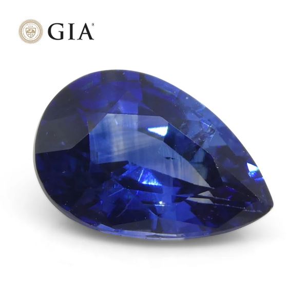 Impressive 1.64 Ct GIA Certified Natural Sapphire