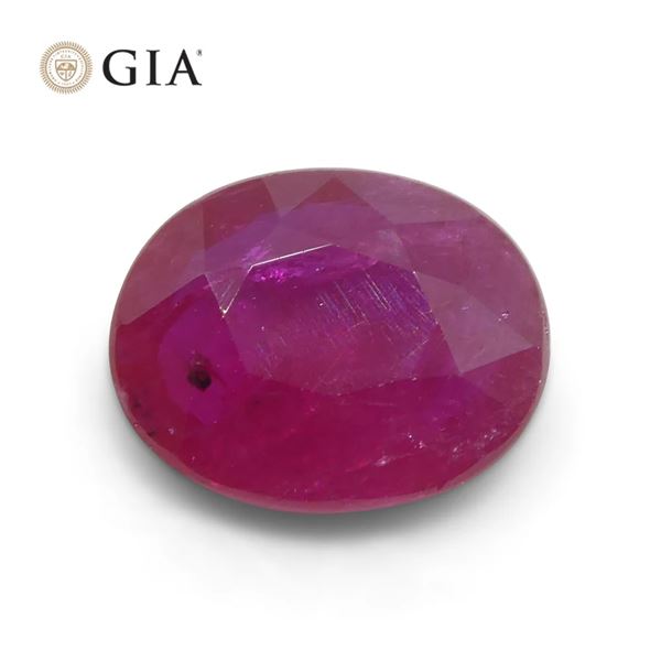 Impressive 1.74 Ct GIA Certified Natural Ruby