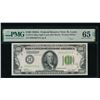 1928A $100 St Louis FRN PMG 65EPQ