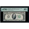 1934A $10 St Louis FRN PMG 63EPQ